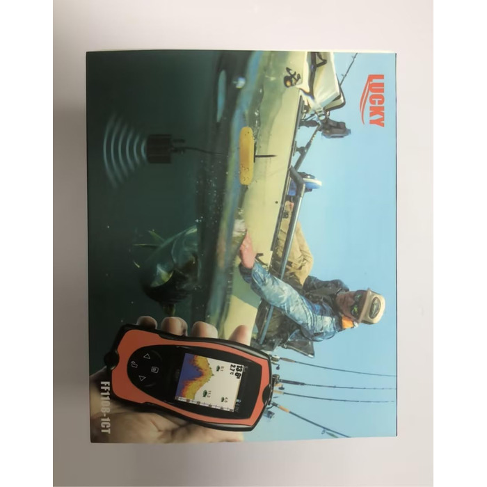 Дротовий портативний ехолот Портативний ехолот для риболовлі Кольоровий монітор для підлідної риболовлі Ехолот для риболовлі на байдарках