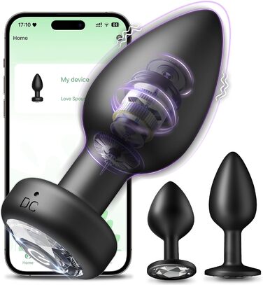 Анальна пробка для жінок та чоловіків, секс-іграшка для жінок, вібратор-анальна пробка з додатком, вібрація в 10 режимах, силіконова анальна пробка з вібрацією для жінок, секс-іграшка, набори вібраторів для жінок, секс-іграшки
