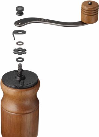 Кавомолка Kalita KH-10 BR 42169 Кавомолка, ручна, коричнева Цілісна коричнева