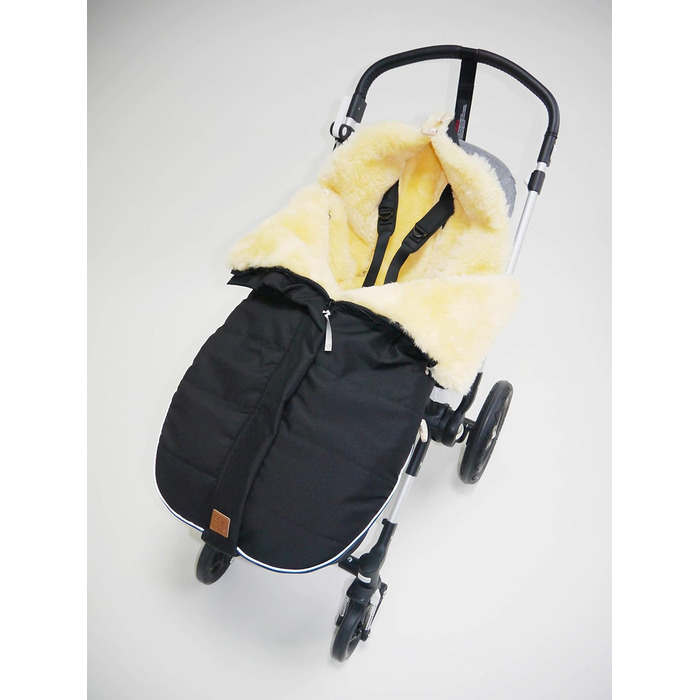 Муфта для ніг з овчини Kaiser 'ALLEX медична (чорна)