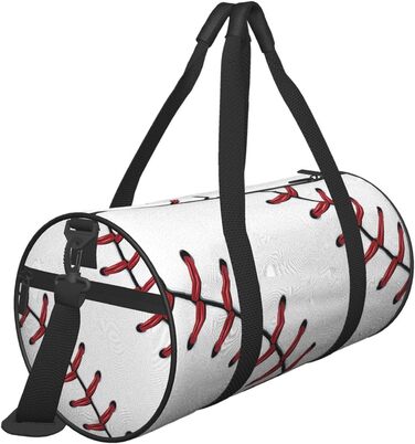 Спортивна дорожня сумка Baseball Lace, для фітнесу та подорожей, велика місткість, унісекс, ідеальна для коротких поїздок та вихідних