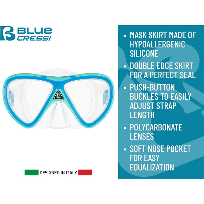 Міні-кілочок та міні-острів Aqua Один розмір Водяний зелений/синій