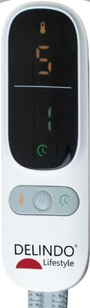 Ковдра з підігрівом та автоматичним вимкненням, 215 x 240 см, велика м&39яка ковдра XXL з 9 температурними режимами, з ефектом овчини, сіра