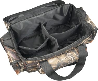 Сумка для рибалки YUEMING велика, 50 * 30 * 25 см, сумка для рибалки з м&39якою лямкою і ручками для перенесення, ящик для рибалки, кейс для рибалки, сумка для рибалки, універсальна сумка, сумка для коропа камуфляж-2