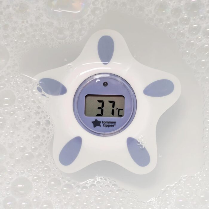 Термометр для ванни та кімнати, білий, (1 упаковка)