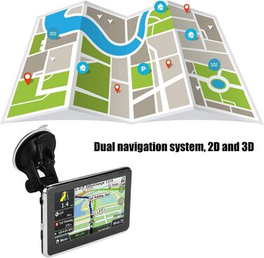 Універсальний GPS-навігатор Ymiko з 5-дюймовим сенсорним екраном, GPS-навігатор DDR256M, 8G, MP3, FM, карта Європи, 508 відео
