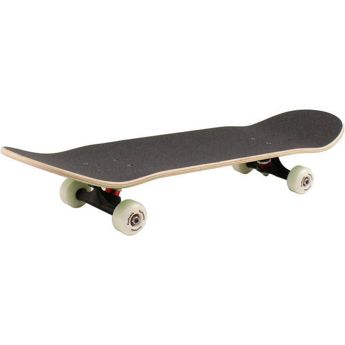 Скейтборд FunTomia з кульковими підшипниками ABEC-9, твердістю коліс 100A, 7-шаровим канадським кленом, kicktail дека - повний комплект для трюків і стріт-катання