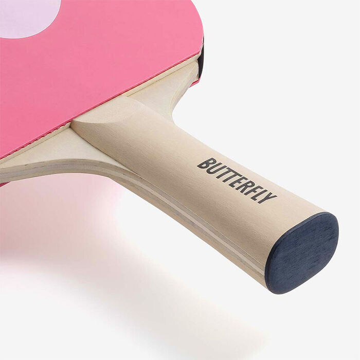 Ракетка для настільного тенісу Butterfly Logo Racket Pink FL (6017873302)