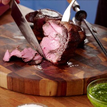 Червоний - Гриль для приміщень, ротаційний гриль і настільний гриль - Гриль для курки - Електричний гриль - Максимальна місткість - Функція автоматичного відключення - Duo інфрачервоні нагрівальні елементи