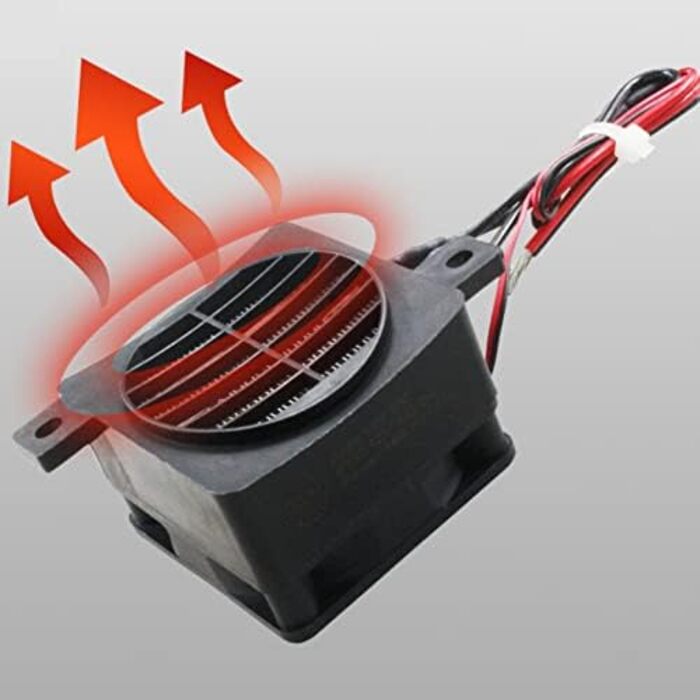 Повітряний обігрівач, електричний вентилятор-обігрівач з постійною температурою 220 В 300 Вт з керамічним термостатом, повітряний обігрівач для кондиціонерів, автомобілів