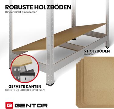Металевий стелаж 180x90x40 см комплект із 2 надміцних стелажів з 5 полицями оцинковані стелажі для зберігання у підвалі стелажі для майстерні, підвалу та гаража до 875 кг