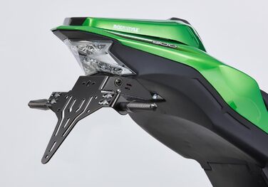 Тримач номерного знака V-подібної форми PROTECH сумісний з Kawasaki Z900 2020 ZR900F - (948cc)