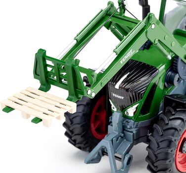 Трактор Fendt 933 Vario з фронтальним навантажувачем, зелений, метал/пластик, 132, на дистанційному управлінні, вкл. пульт дистанційного керування Bluetooth та аксесуари, можливе управління через додаток З пультом дистанційного керування Одиночний, 6793