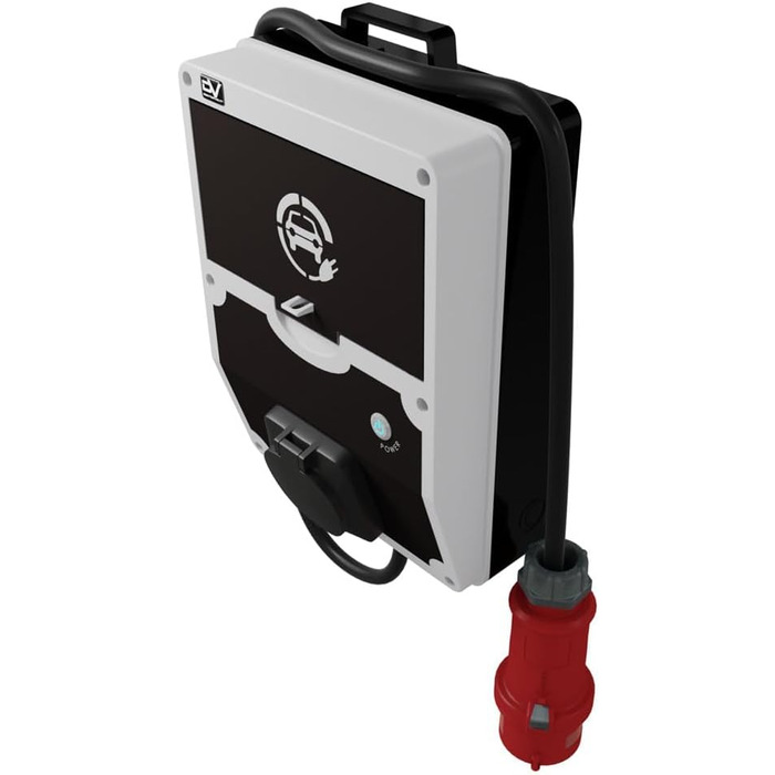 Мобільна настінна зарядна станція Doktorvolt 11kw тип 2 зарядний пристрій для електромобілів e-car CEE штекер 16A