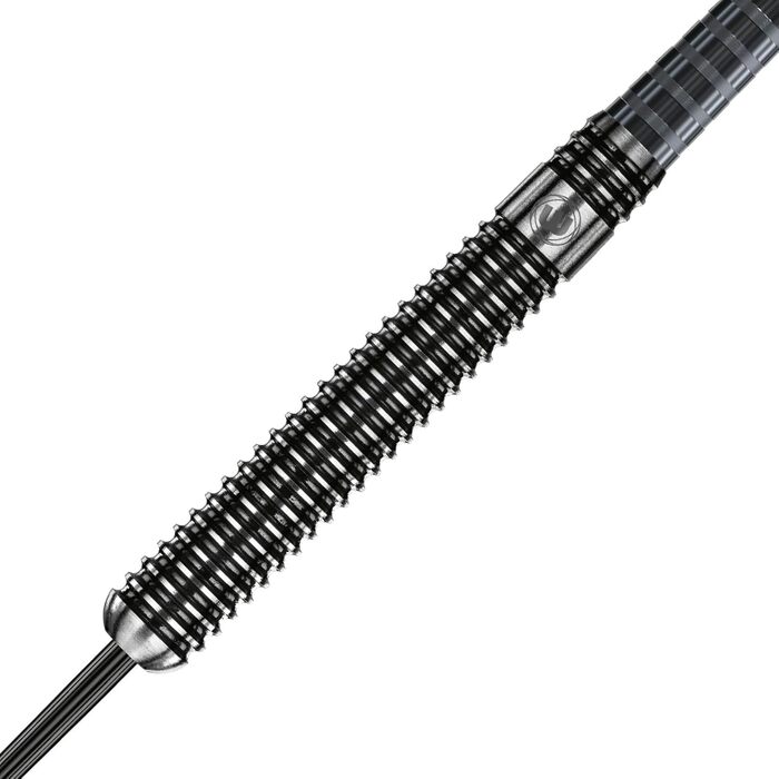 Професійні дротики WINMAU Blackout зі сталевим наконечником та вольфрамовим наконечником, хвилястими стрілками та стрілками (23G) - сталевий наконечник Blackout 1