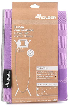 Чохол для прасувальної дошки Rolser Muleton Malva 130 x 48 см (FUR003-2061)