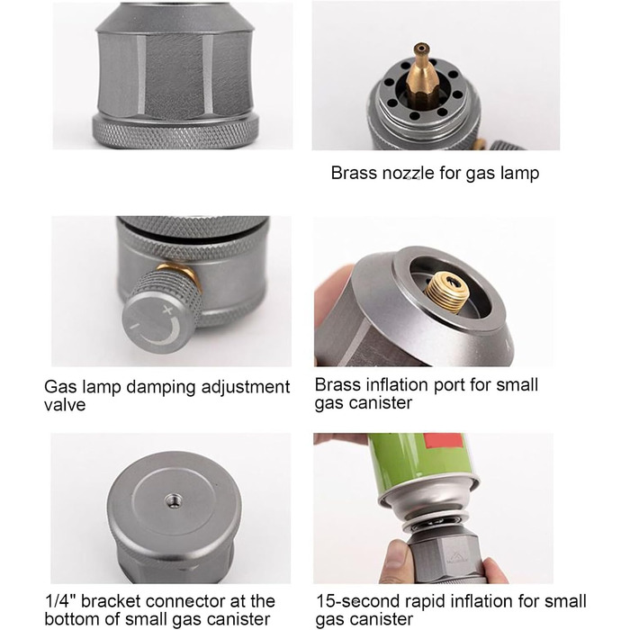 Газові ліхтарі для кемпінгу ретро освітлювальний прилад невеликий газовий ліхтар для створення атмосфери для кемперів, туристів, мандрівників, рибалок, саду, кабіни, барбекю, пікніка