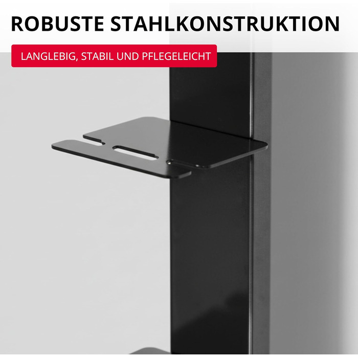 Окремостояча книжкова шафа зі сталі з порошковим покриттям, висотою 170,5 см, компактна книжкова шафа з основою та полицями, сучасний дизайн (735B)