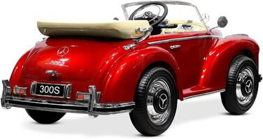 Дитячий автомобіль дитячий електромобіль класичний автомобіль 2х35Вт двигун MP3 (червоний металік), 300S