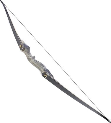 Рекурсивний лук MILAEM 60" (152 см), 30–60 фунтів, праворукий, дерев’яна рукоятка