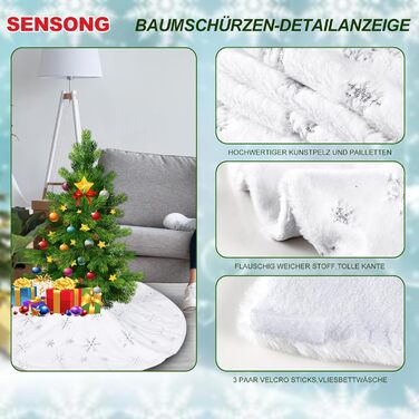 Різдвяна ковдра під ялинку Sensong