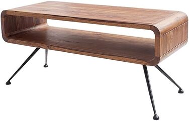 Журнальний столик invicta INTERIOR Design Alpha 100 см, деревина шишам, стіл для вітальні, ретро, масив дерева