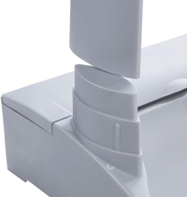 Підставка для сміттєвих контейнерів keeeper system з інтегрованим відсіком для зберігання, 60-120 л, Ole, сріблястий