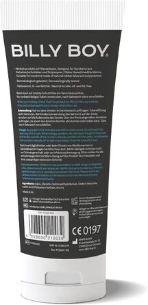 Лубрикант Billy Boy на водній основі, з фруктовим ароматом, 200 мл