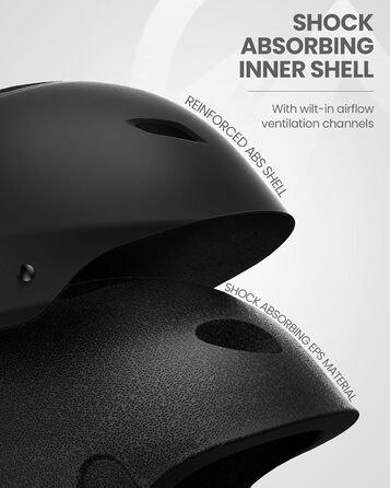 Комплект лижних шоломів OutdoorMaster, лижний шолом Kelvin з лижними окулярами PRO - комплект шоломів для сноуборду для чоловіків, жінок та дітей, чорний, L