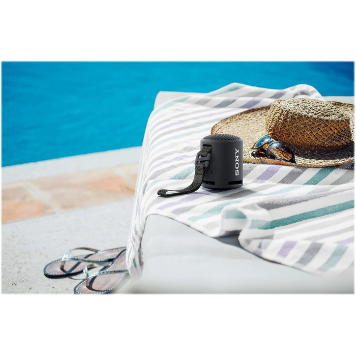 Колонка Sony SRS-XB13 (компактна, міцна, з водовідштовхувальним покриттям, додатковими басами, 16 годин роботи від акумулятора) чо