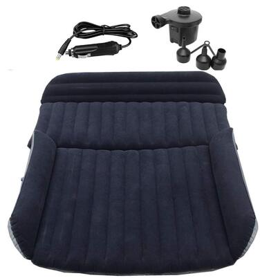 Швидке надування надувного матраца для кемпінгу на відкритому повітрі, повітряний насос для надувних матраців, дитячих басейнів, дому, кемпінгу, надувних човнів, надування та здування, автомобільний електричний насос постійного струму 12 В з 3 насадками