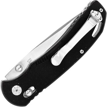 Ніж Ganzo G7531 Колір рукоятки чорний - Довжина клинка 8.9 см - Механізм замикання G-Lock - Сталь клинка нержавіюча сталь 440C