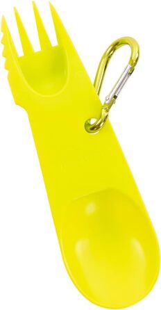 Столові прибори Trespass Snorky 3 в 1 для кемпінгу, один розмір, зелені