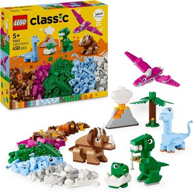 Конструктор LEGO Classic Креативний Динозавр, 450 деталей
