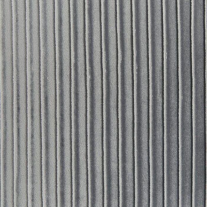 Пуф Beliani з місцем для зберігання, круглий, оксамитова тканина, світло-сірий, комплект з 2 шт., пуфики Glamour Camdenton