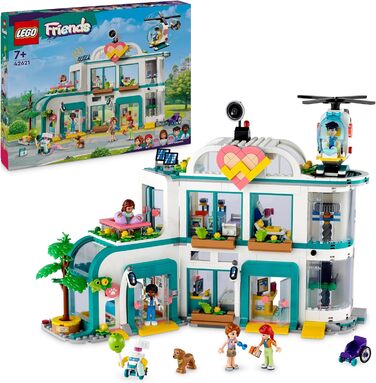 Конструктор LEGO Friends 42621, Лікарня Хартлейк-Сіті, 1045 деталей