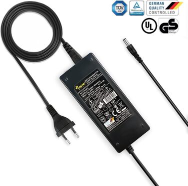 Зарядний пристрій LEICKE для електросамокатів та електровелосипедів 36 V / 42 V, 2 A, 84 W