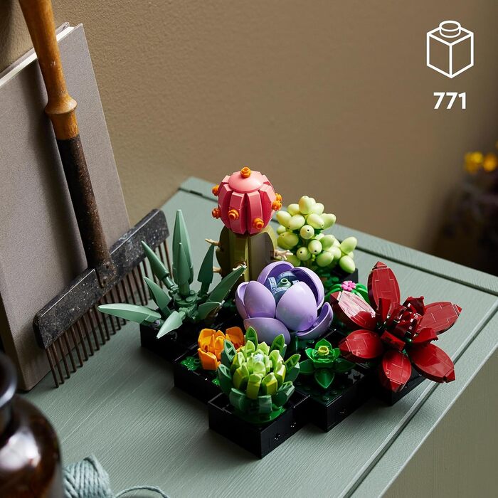 Конструктор LEGO Icons 10309, Ботанічна Колекція "Сукуленти", 771 деталь