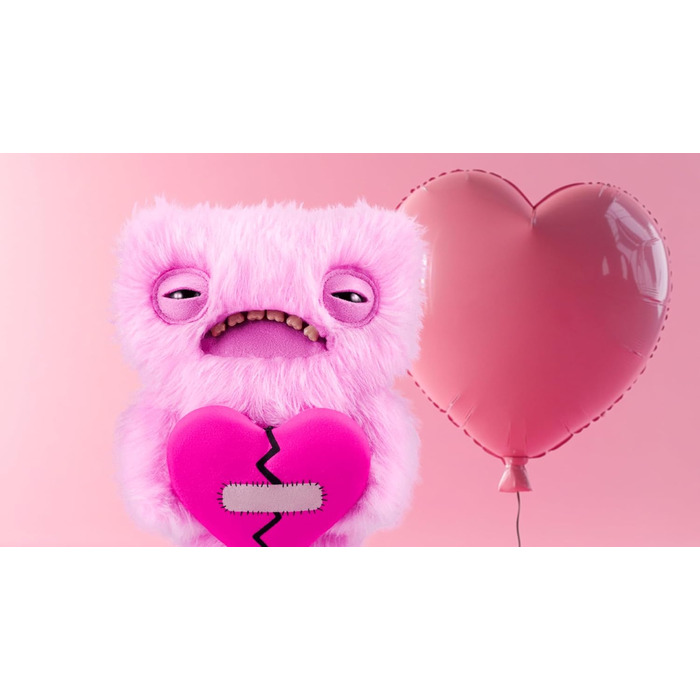 Плюшева іграшка FUGGLER Love Fugg, Широкоокий Дивак, рожевий