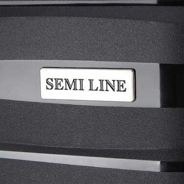 Валіза Semi Line 24' (M) Black (T5794-2)