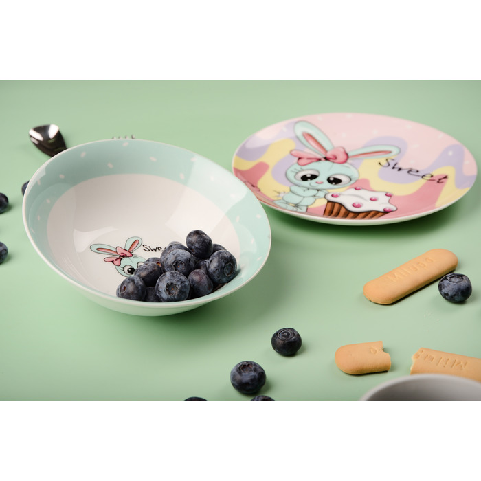 Дитячий набір LIMITED EDITION SWEET BUNNY, 3 предмета (6400433)
