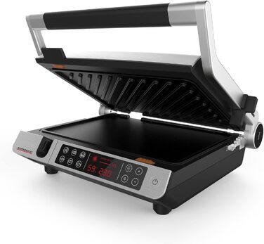 Барбекю Advanced Control - Настільний гриль XXL зі знімною пластиною - електричний 2,000 Вт, 816 см Зона контакту - з антипригарним покриттям, можна мити в посудомийній машині