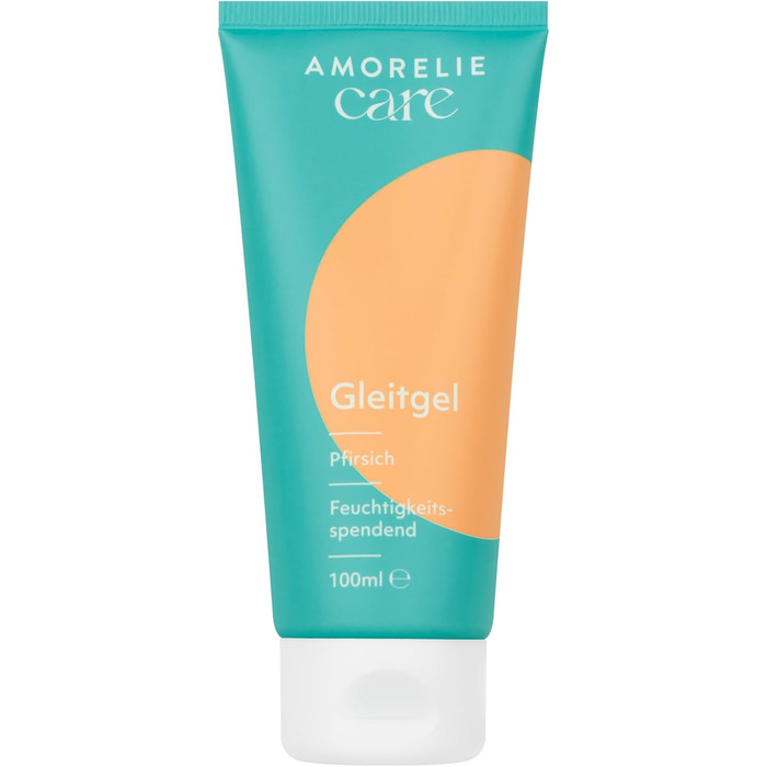 Лубрикант AMORELIE Care, зі смаком персика, 100 мл