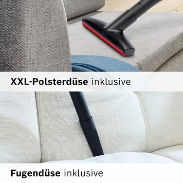 Безмішковий пилосос Bosch серії 6 BGC436, пилосос, ідеально підходить для алергіків, гігієнічний фільтр, підлогова насадка для пар