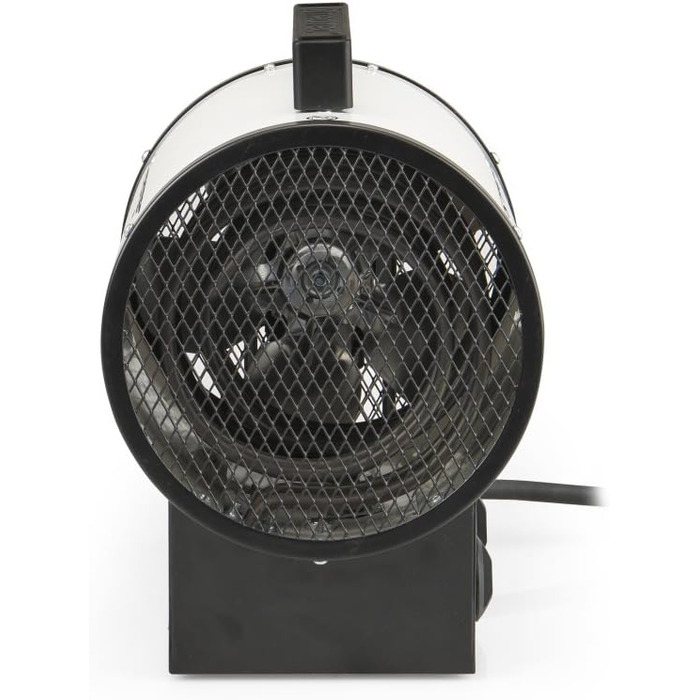 Будівельний обігрівач TROTEC TDS 30 R Теплова потужність 2,5 кВт / 5 кВт Електричний обігрівач, об&39єм повітря 580 м/год Тепловентиляторний обігрівач для великих приміщень