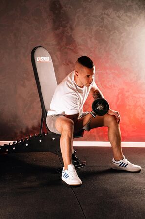 ПРОФЕСІЙНА лавка для штанги Преміальна професійна тренувальна лава, вантажопідйомність до 375 кг Багатофункціональна лава з регульованим кутом нахилу Лава з похилою та плоскою поверхнею для жиму лежачи