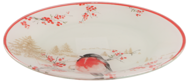 Тарілка десертна Viva NY Winter Bird, 19 см (7109510)