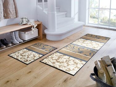 Килимок для дверей, що миється та сушиться, Sinfonia 50x75 см, для використання всередині та зовні приміщень, можна прати 50 x 75 см (прямокутний) Одинарний