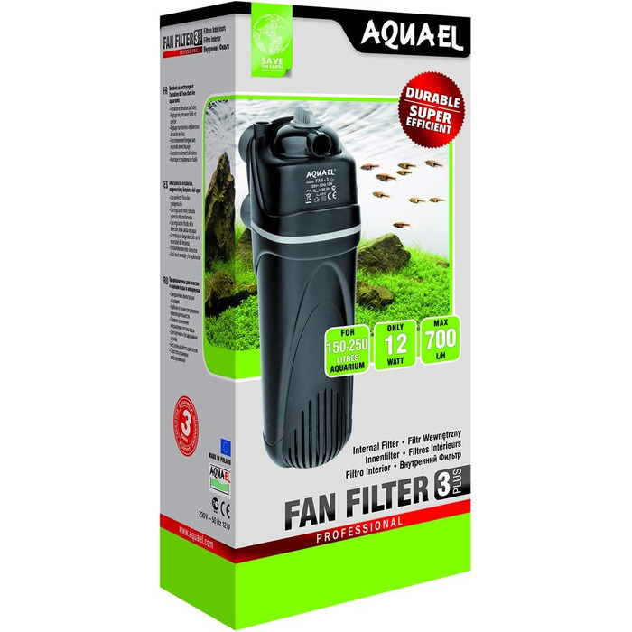 Фільтр AQUAEL 102370 FAN 3 Plus, 690 г