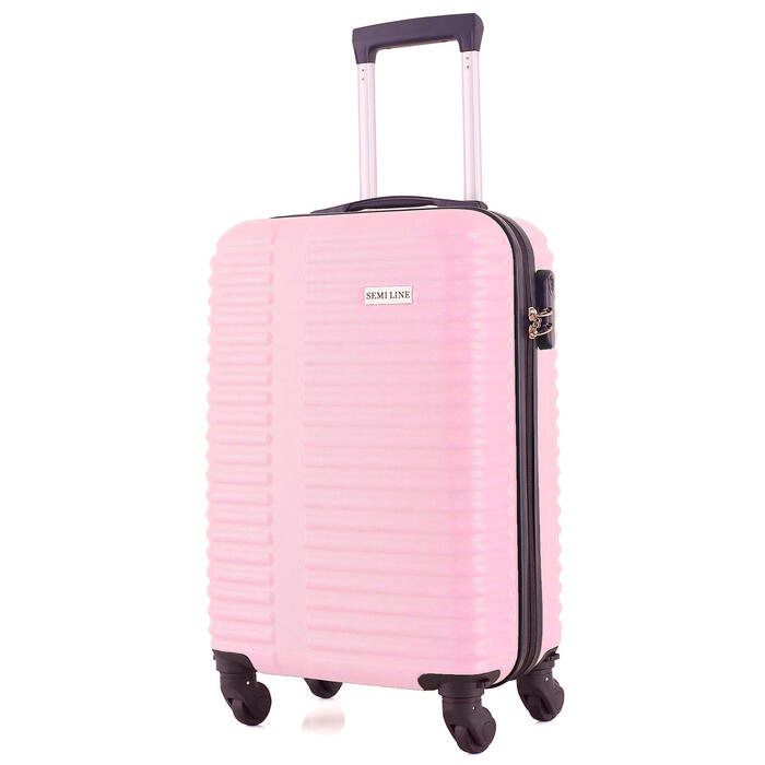 Валіза Semi Line 20' (S) Pink Cream (T5573-2)